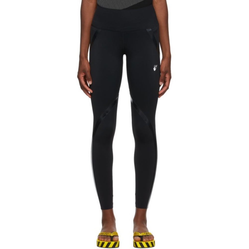 Off-White / Off White Black Leggings
